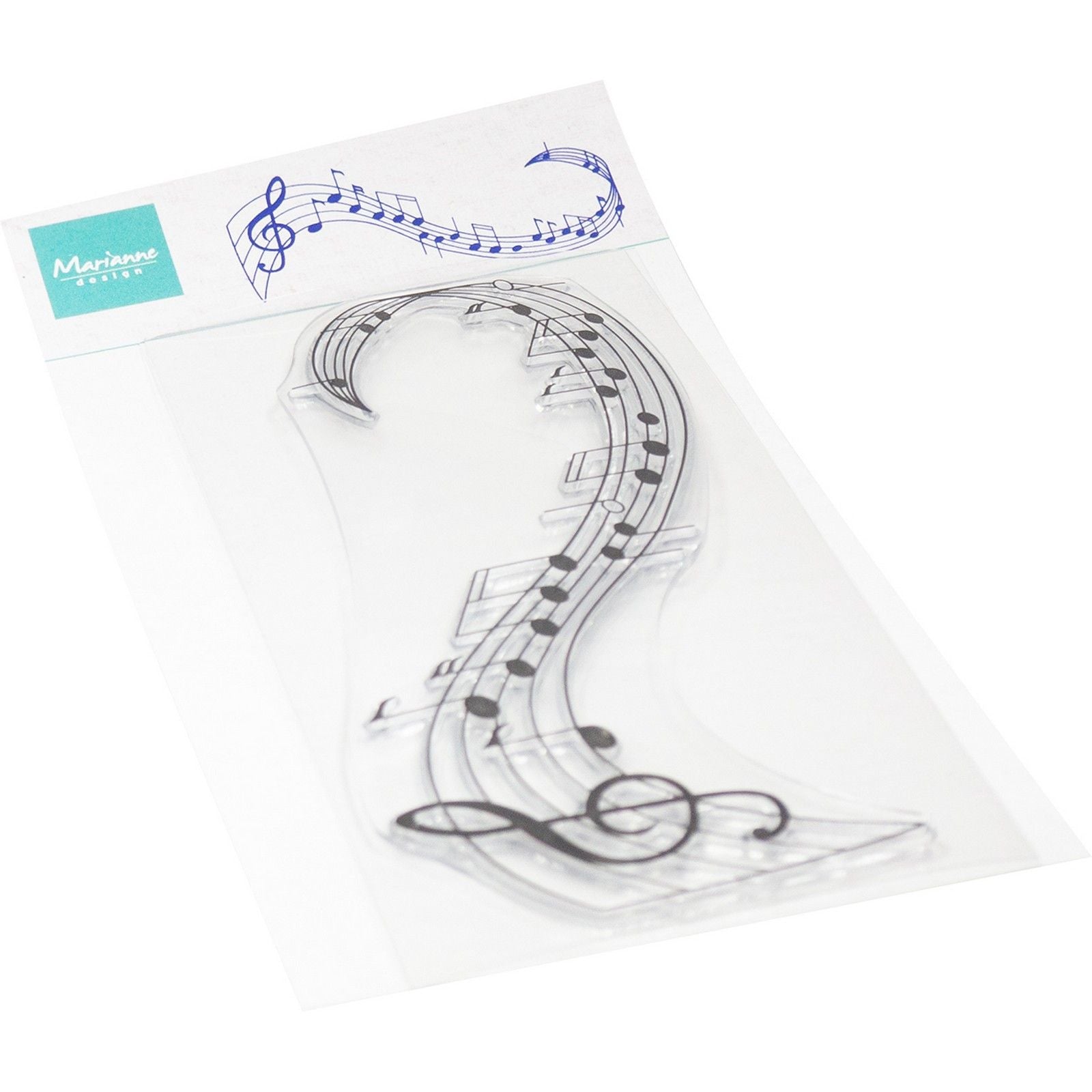 Marianne design • tampons transparents tourbillon musical
