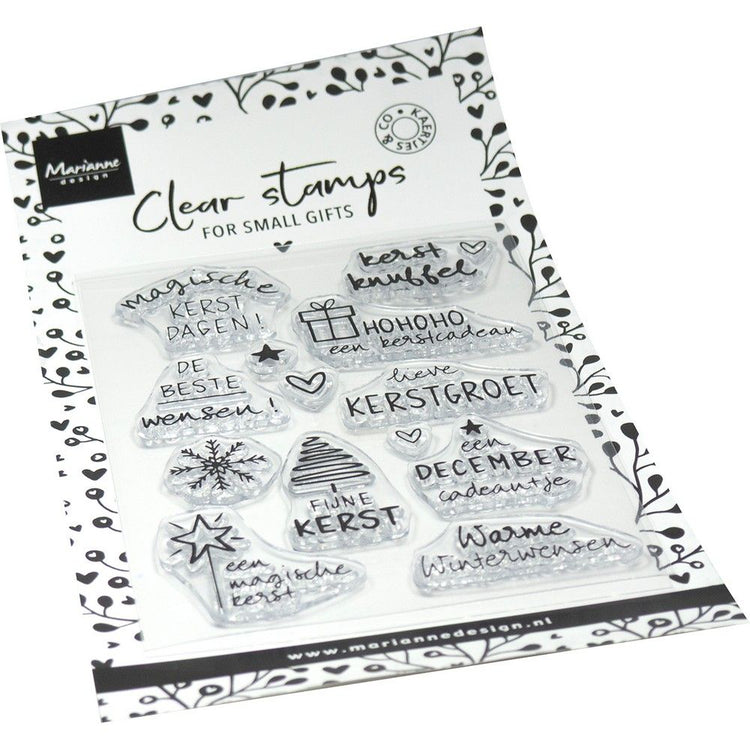 Marianne design • tampons transparents Noël par kaertjes and co