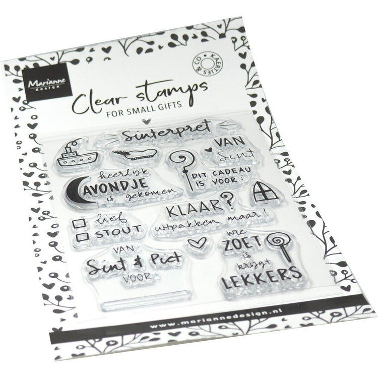 Marianne design • tampons transparents Sinterklaas de Kaertjes and co