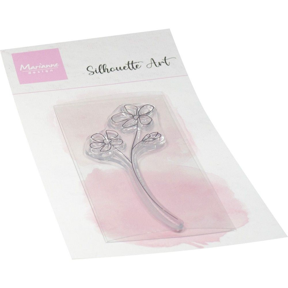 Marianne design • tampons silhouette art violet