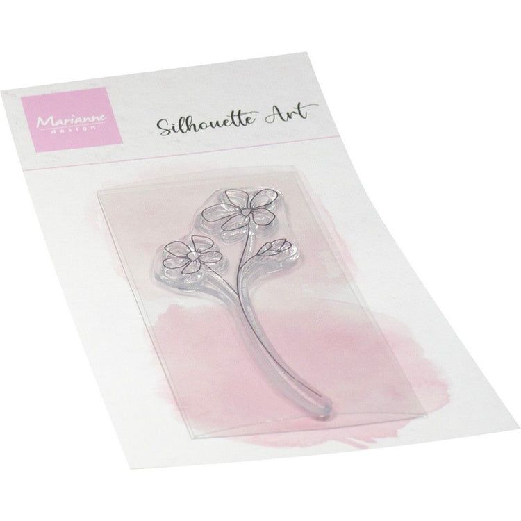 Marianne design • tampons silhouette art violet