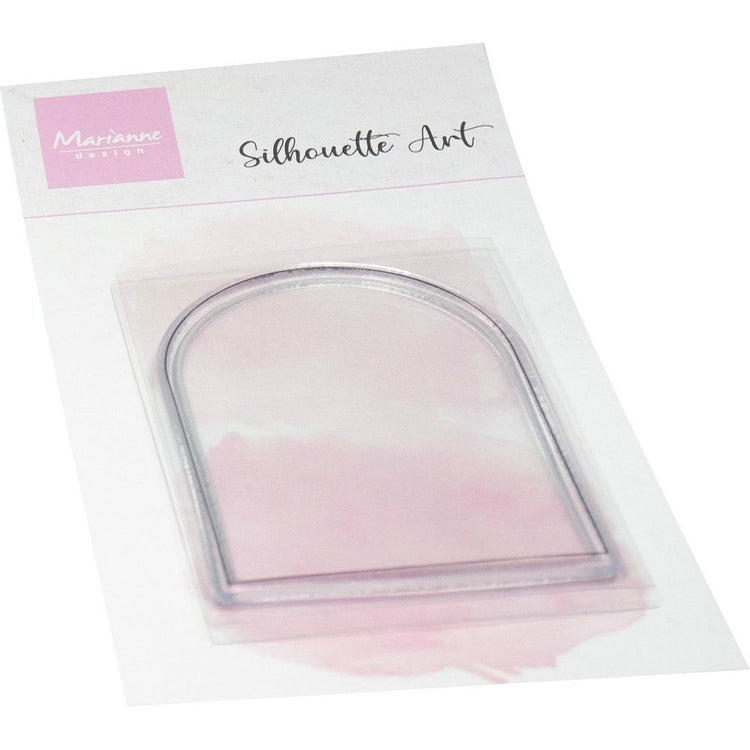 Marianne design • cadre de dôme d'art de silhouette de timbres