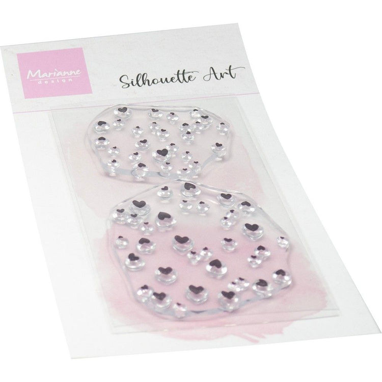 Marianne design • tampons silhouette art coeurs