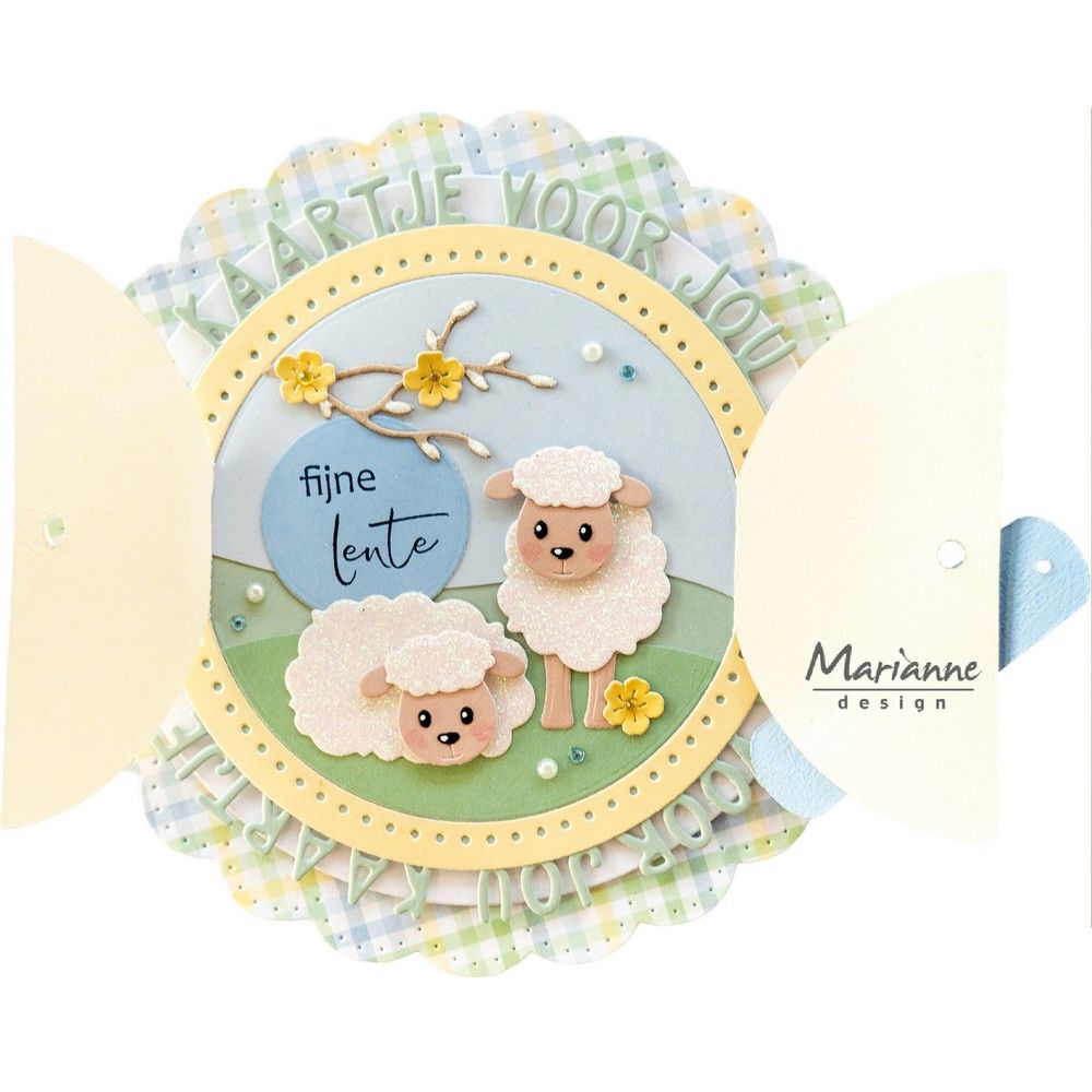 Marianne design • tampons salutations de printemps par Marleen