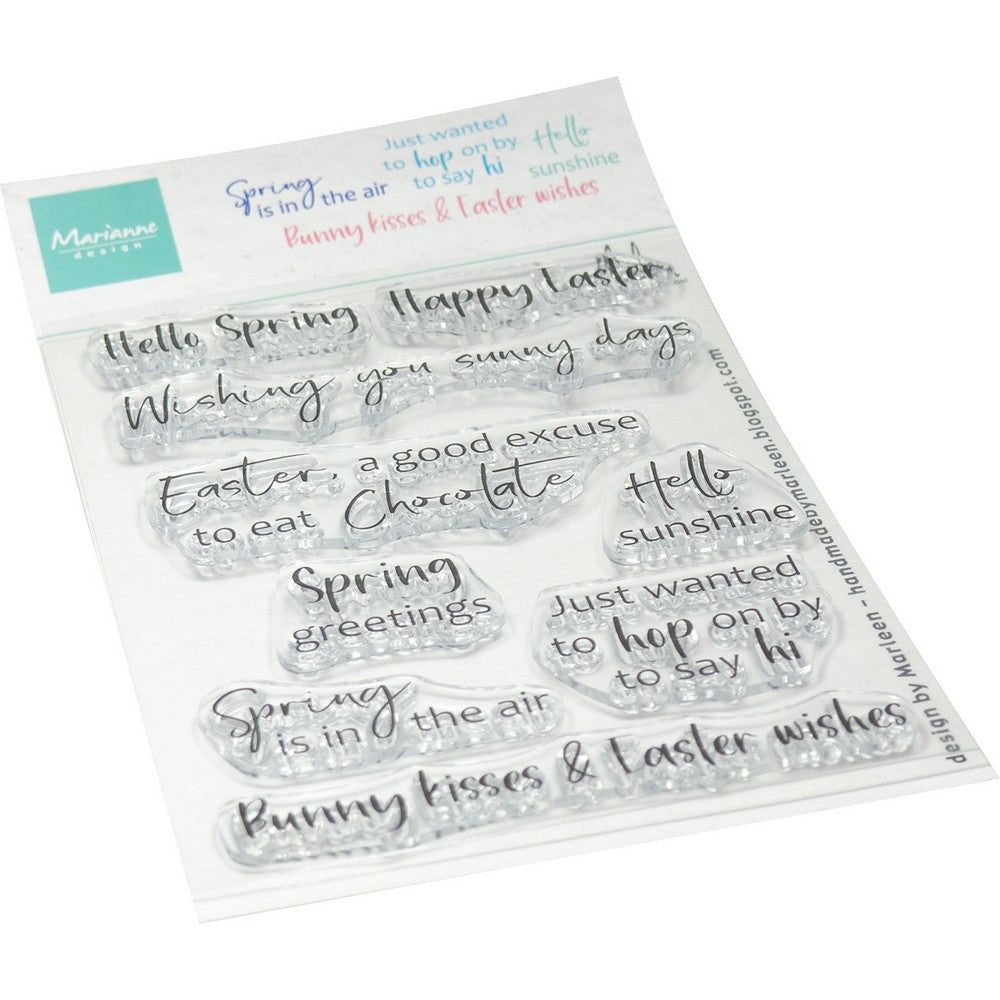 Marianne design • tampons Le printemps est dans l'air par Marleen