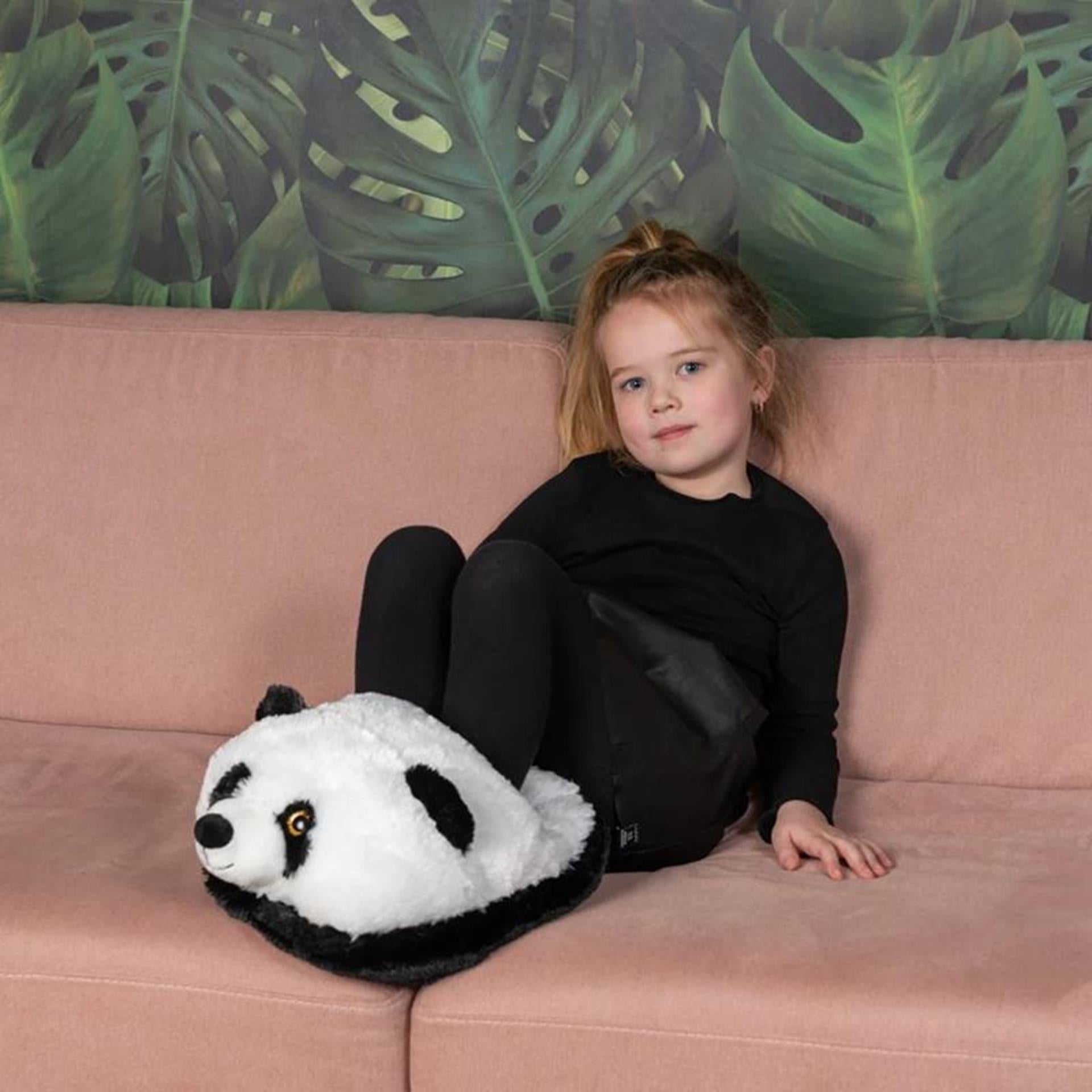Noxxiez chauffe-pieds panda