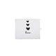 Serviette invité Clayre eef coeurs 40x66cm