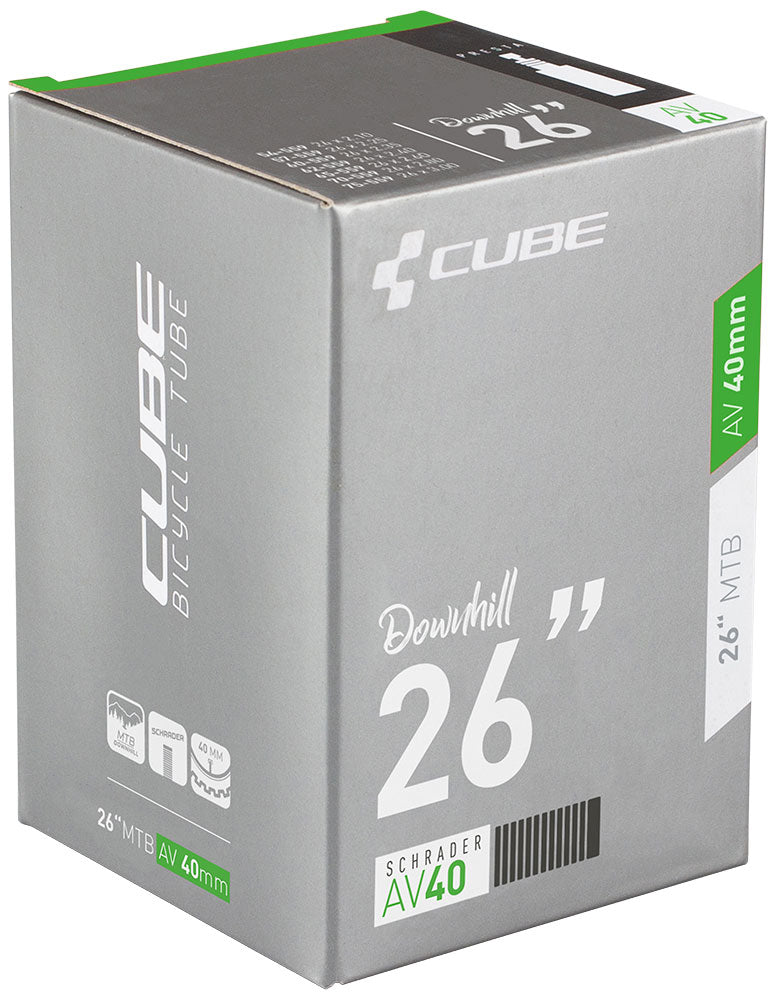 Cube vtt descente 26 av tube 40mm