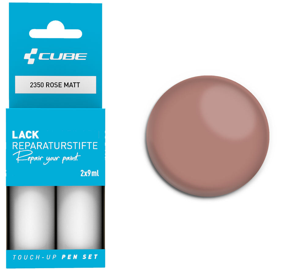 Set de stylos de retouche Cube rose mat