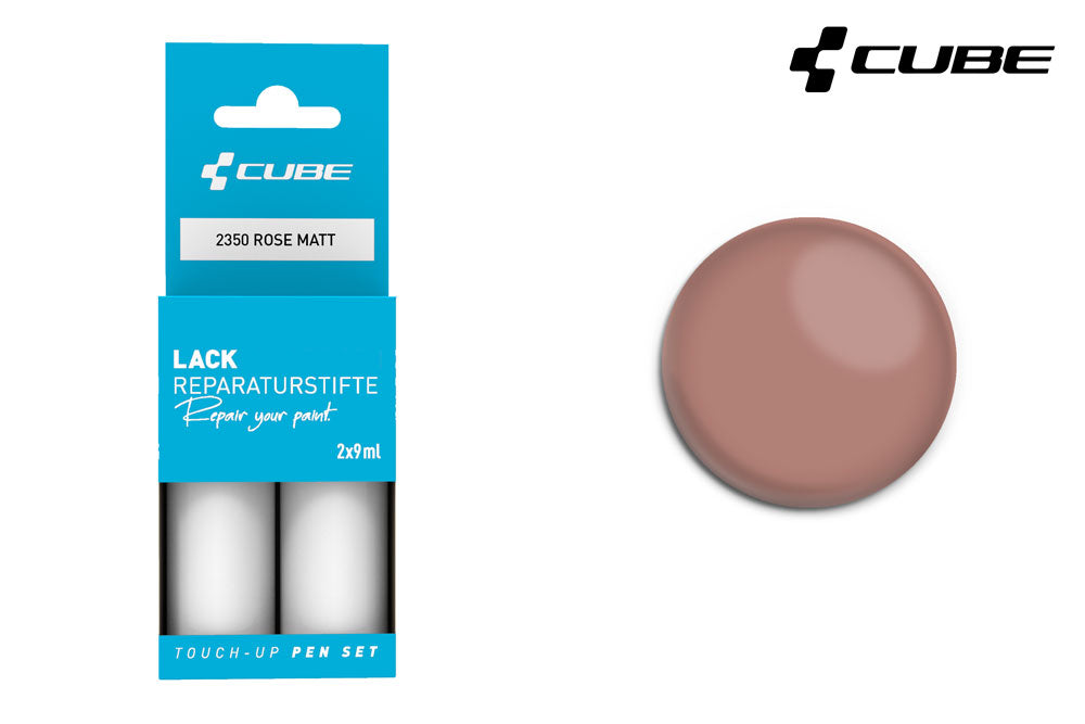 Set de stylos de retouche Cube rose mat