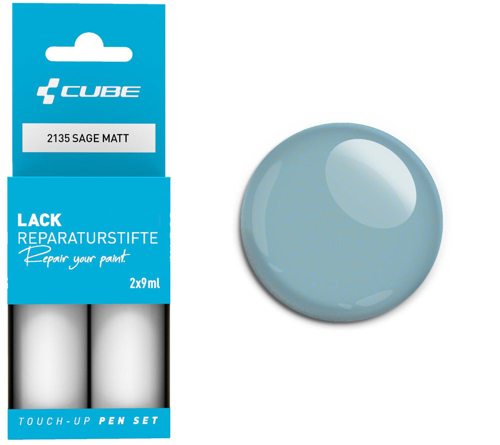 Set de stylos de retouche Cube sauge mat