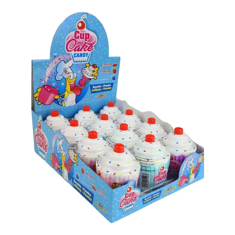 Trempette et léchage pour cupcakes aux bonbons amusants (12x 40gr)