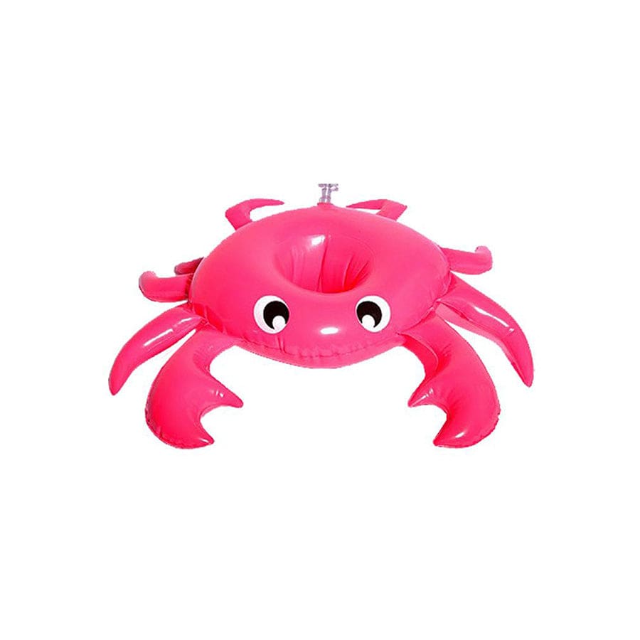 Dreamscape | crabe de porte-tasse gonflable rose