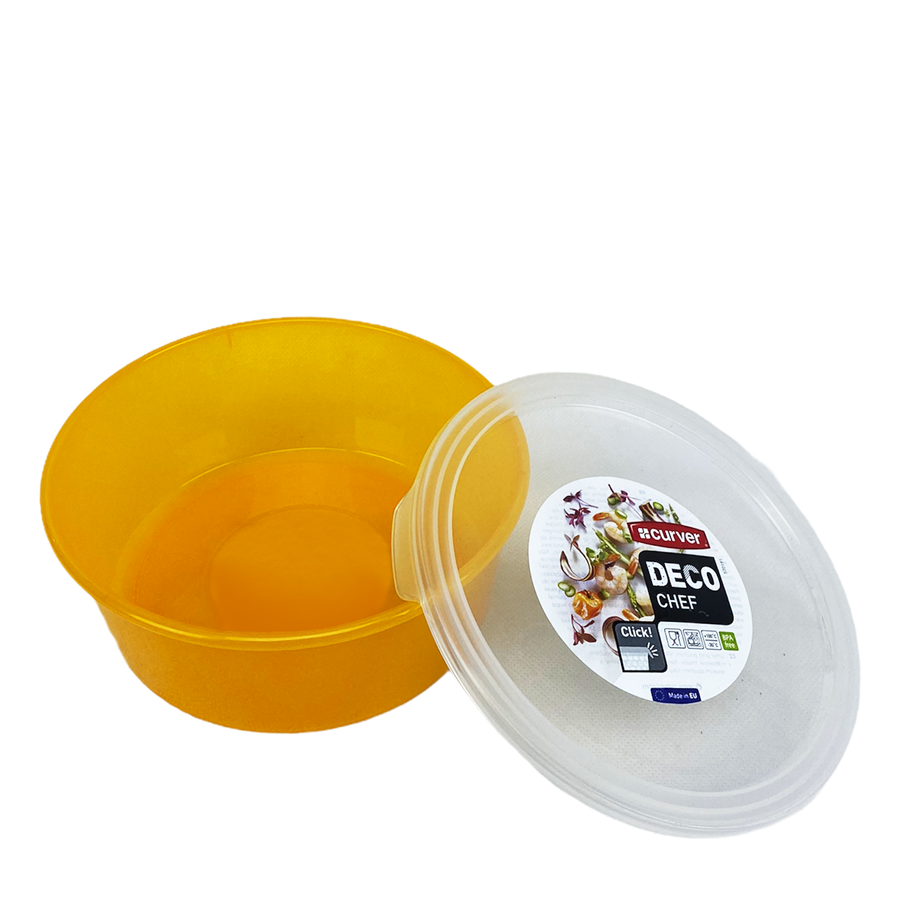 Curver déco chef orange avec couvercle 1,3 litres