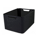 Panier de rangement Curver style l marron foncé
