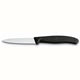 Couteau d'office Victorinox dentelé noir