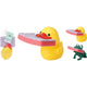 Porte-éponge avec canard ou grenouille en caoutchouc éponge