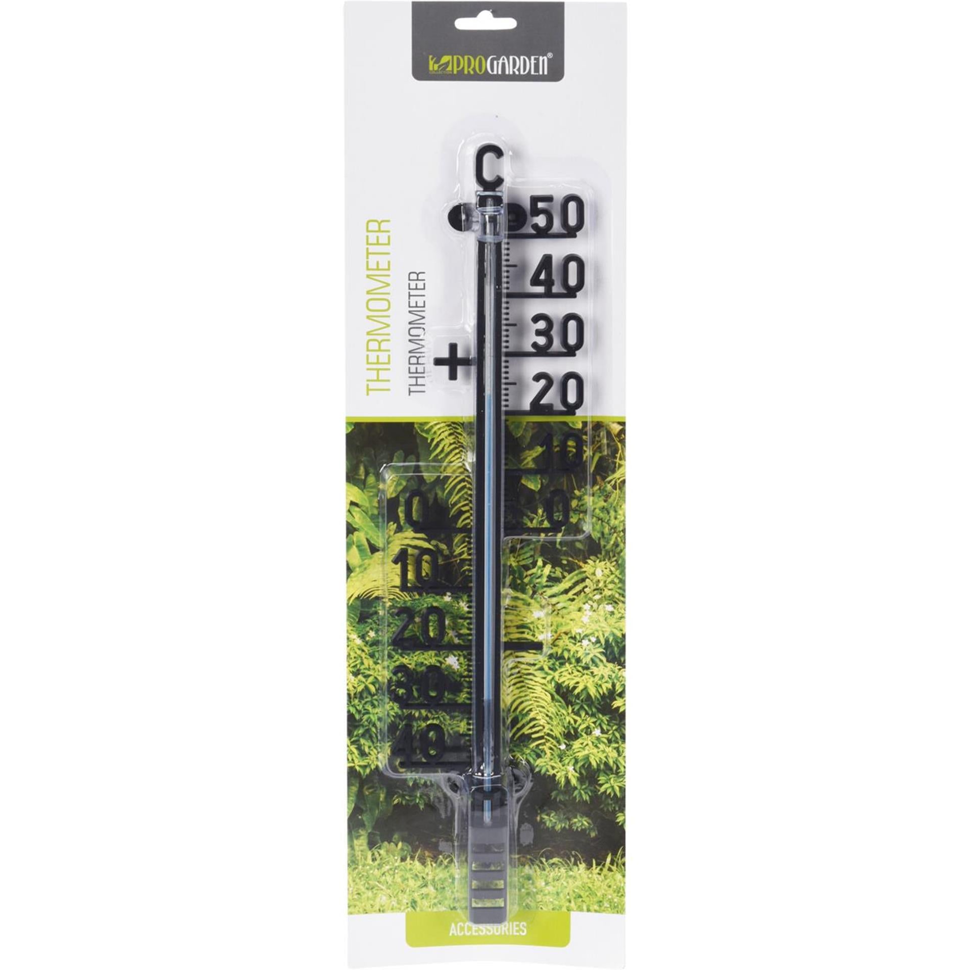 Thermomètre de jardin Pro h40cm