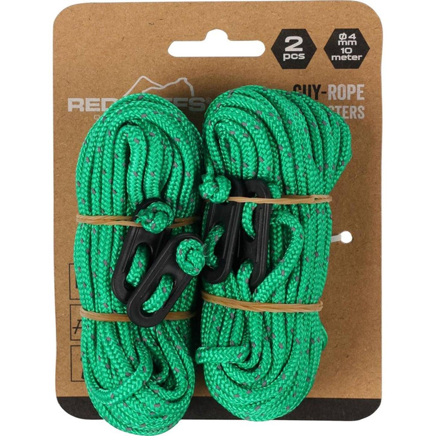 Cordes de haubanage Redcliffs 10mtr 4mm lot de 2