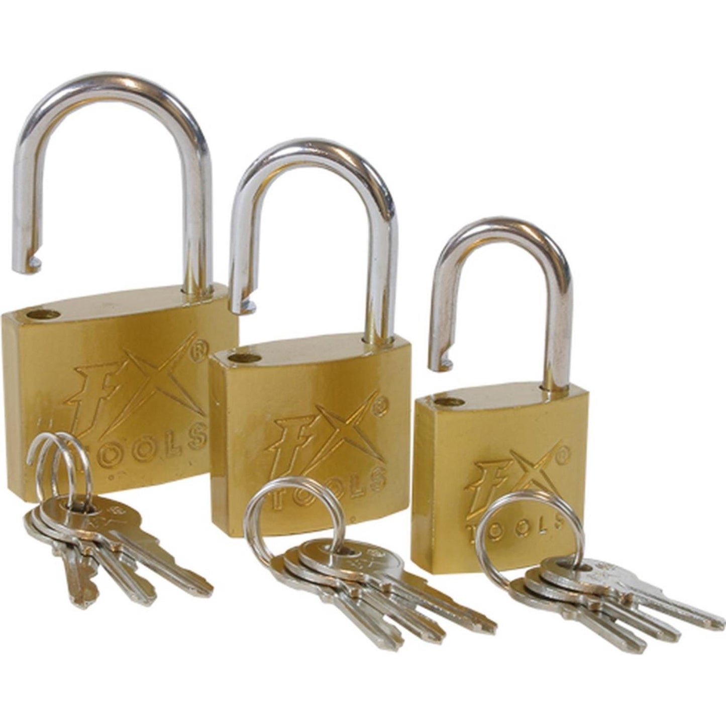 Fx tools jeu de cadenas métal 2,5 3 4 cm