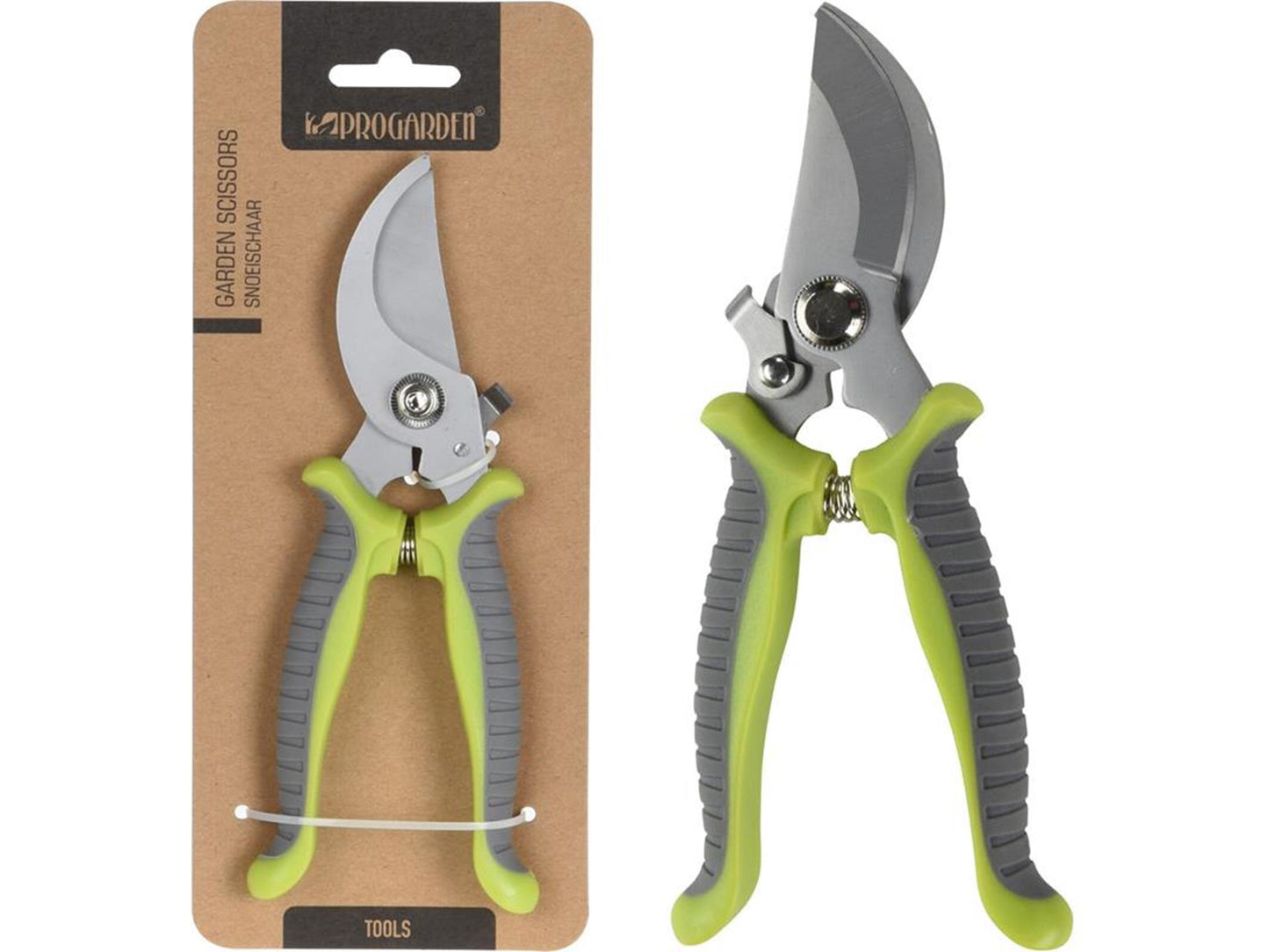Sécateur de jardin Pro vert