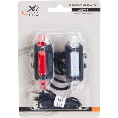 Kit de lampes de vélo Xqmax 2 pièces sur USB