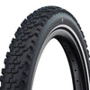 Schwalbe smart sam cargo - filaire - addix e - super défense - 20x2,35 - noir + reflex