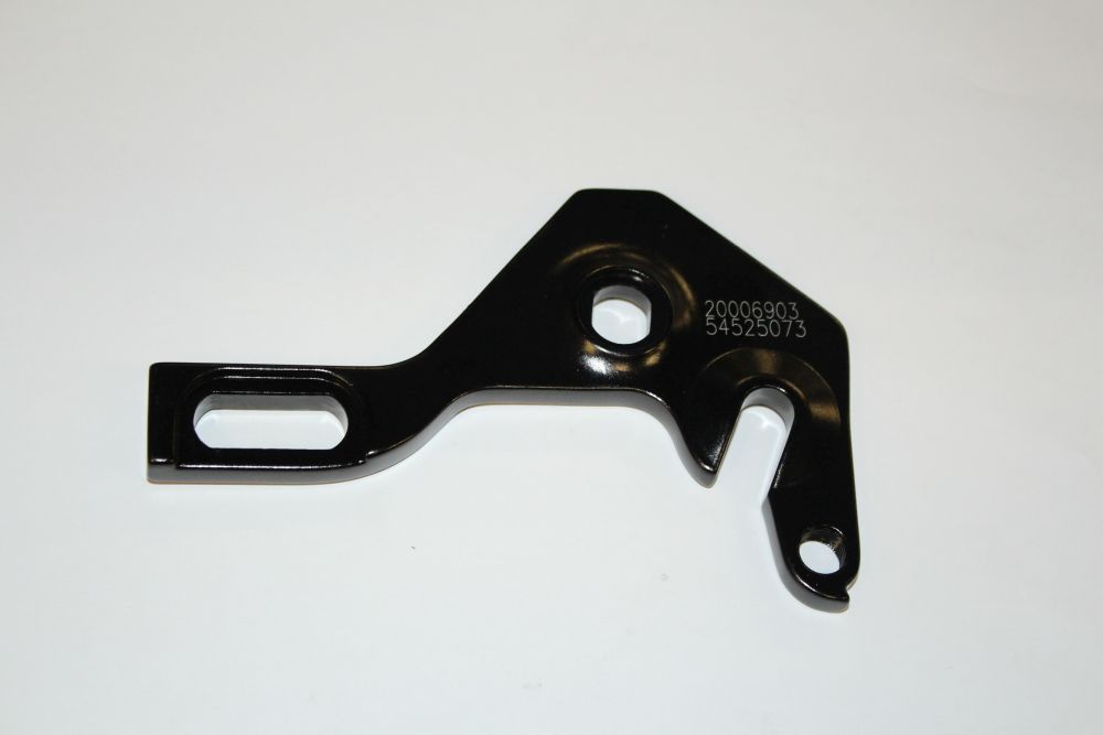 Plaque de décrochage sans marque-r mxti vertical der. 2 trous