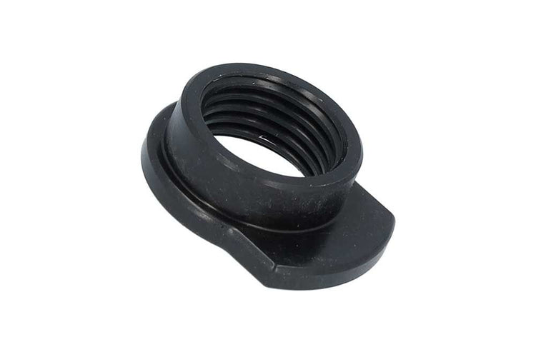 Écrou à dégagement rapide axe traversant m15x1,5mm aluminium noir
