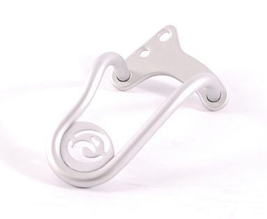 Derailleur protection bracket fender stem clamp