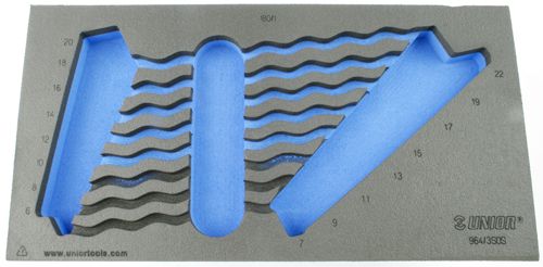 Carouille de mousse Unior Tool Car