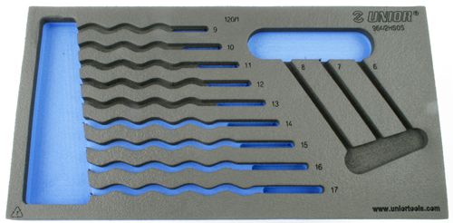 Carouille de mousse Unior Tool Car