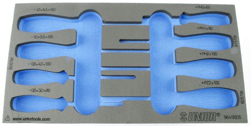 Carouille de mousse Unior Tool Car