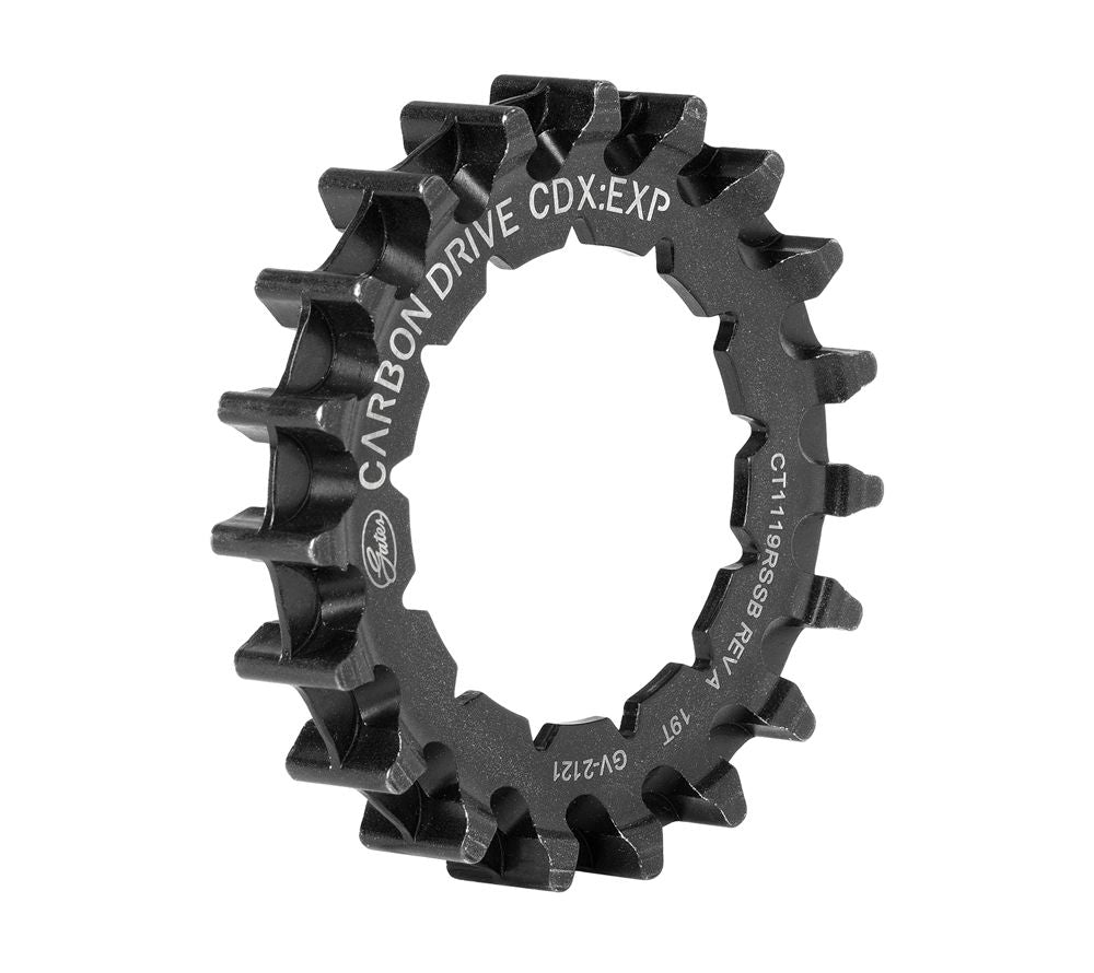 Gates Sprocket CDX 19T Rohloff Splined Black