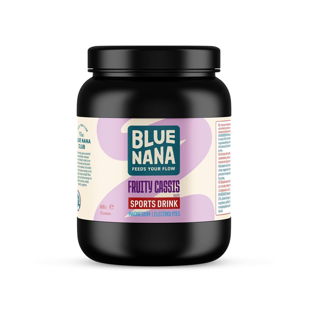 Boisson sportive Blue Nana cassis fruité 600gr