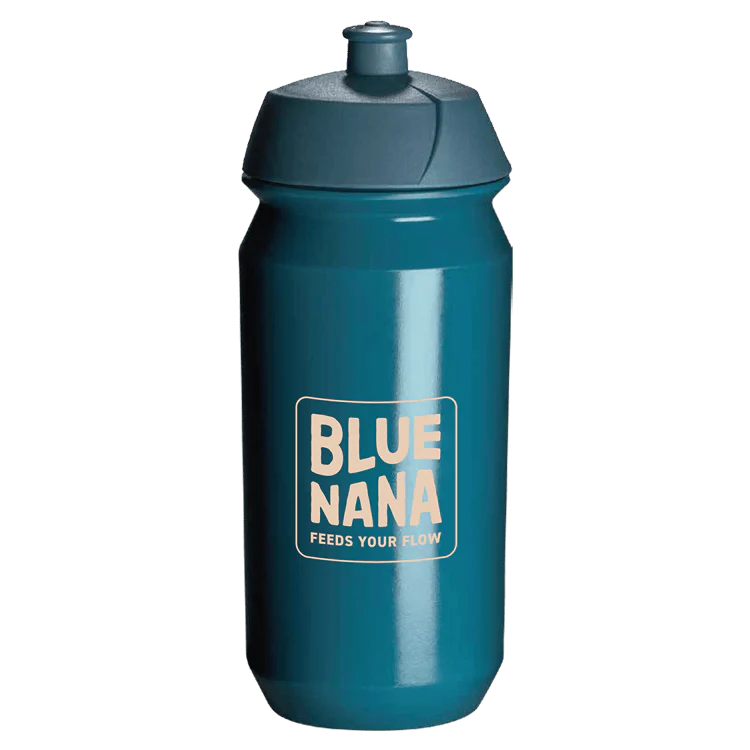 Bouteille d'eau bleue Nana