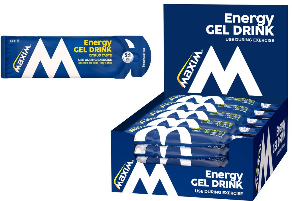 Gel de gel d'énergie maximale citron 60 ml ds a 25