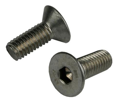 Boulon Bofix m6x16 à six pans creux en acier inoxydable plaqué a 25
