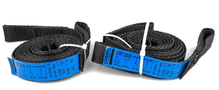 Sans marque grs vélo ascenseur sangles de levage atelier 25mm ensemble