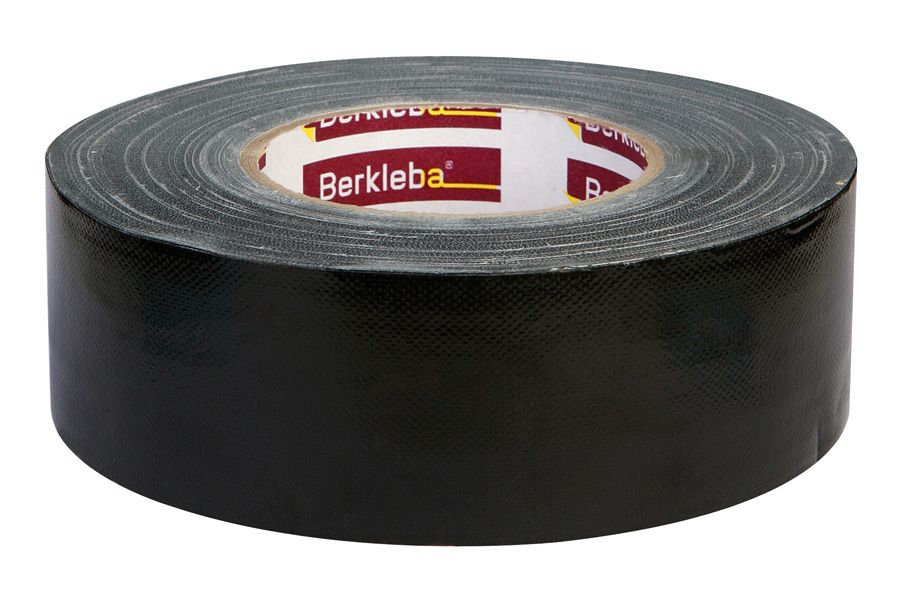 Berkleba ruban lin 50x25mt rouleau noir
