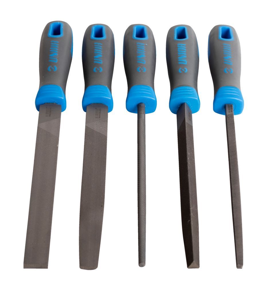 GRS Unior File Set 5dlg Soft Handle