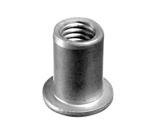 Wisvo écrou à rivets aveugles m4x12,5 ds a 25