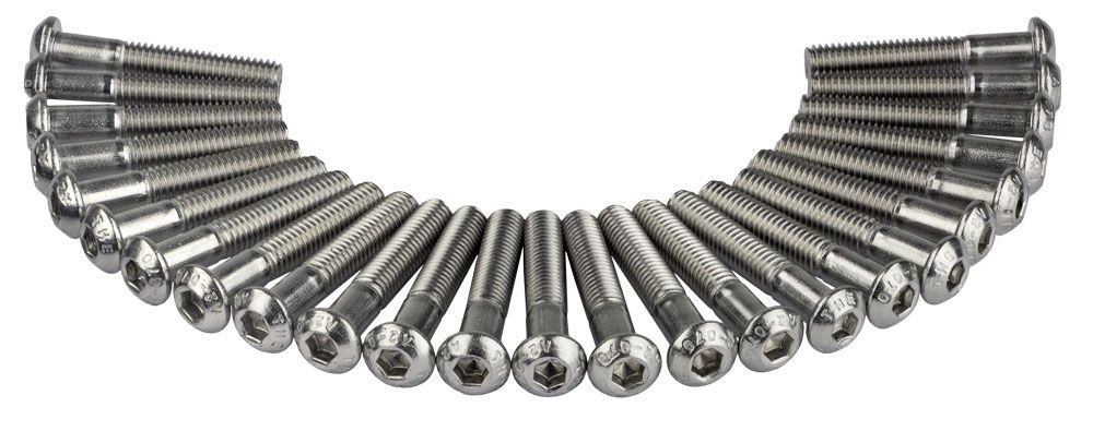 Boulon Anp m6x35 à six pans creux en acier inoxydable iso7380-1 a2-070 ds a 25