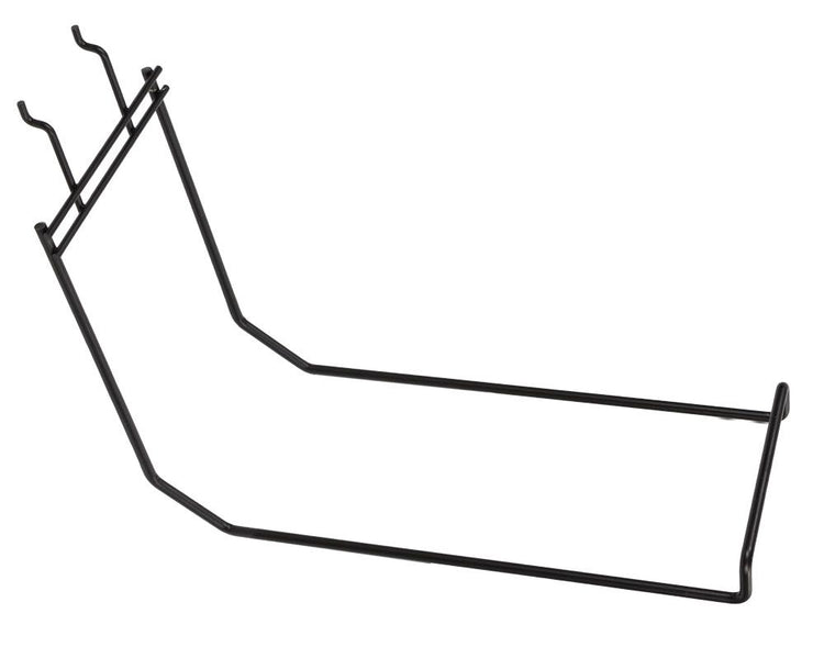 Crochet de rack sans marque duo droit 305 mm zw 9005