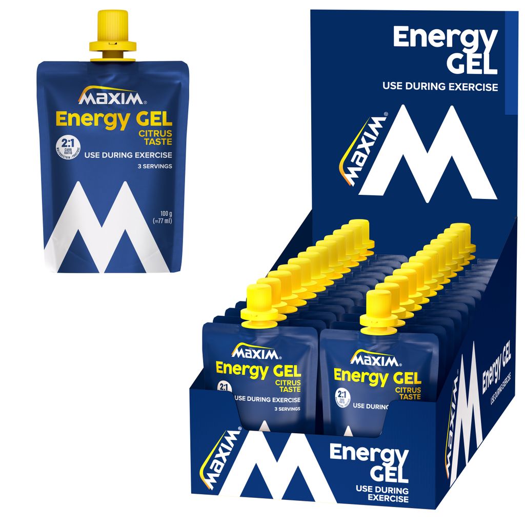 Maxim gel énergétique agrumes 100gr ds a 24