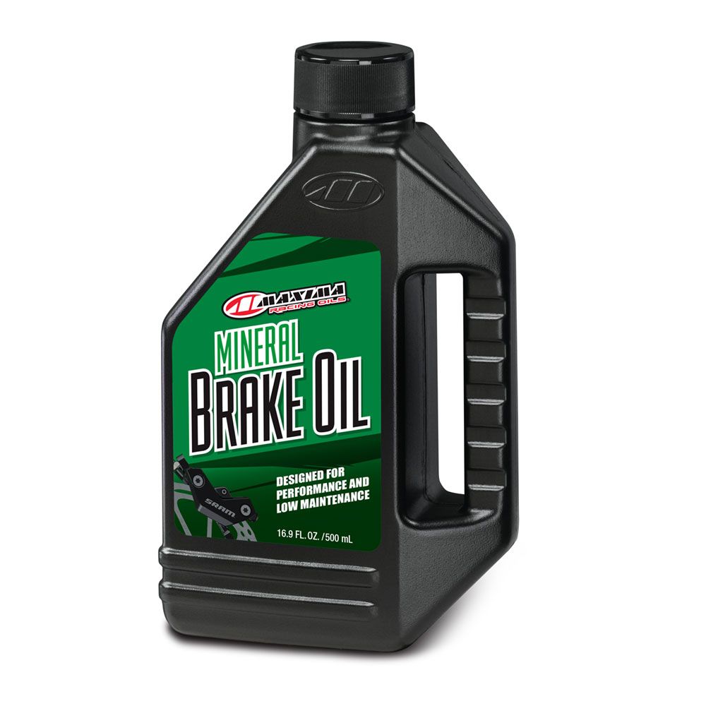 Huiles de course Maxima, liquide de frein, huile de frein minérale. liquide de frein maxima 500ml minéral