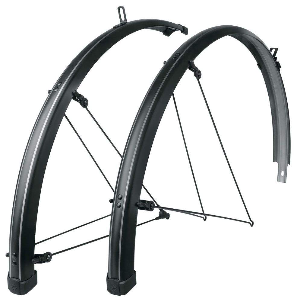 Ensemble de garde-boue SKS Bluemels Stripes 45 mm, noir