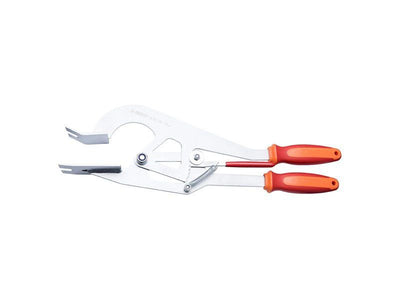 Pneus Montagetang arrière fourche en acier en acier orange