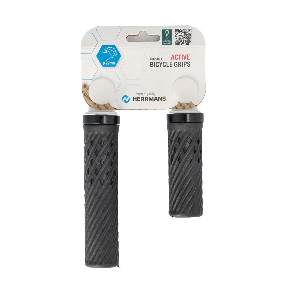 Herrmans Handle Set Luna Lock DD40 130 90 mm noir noir