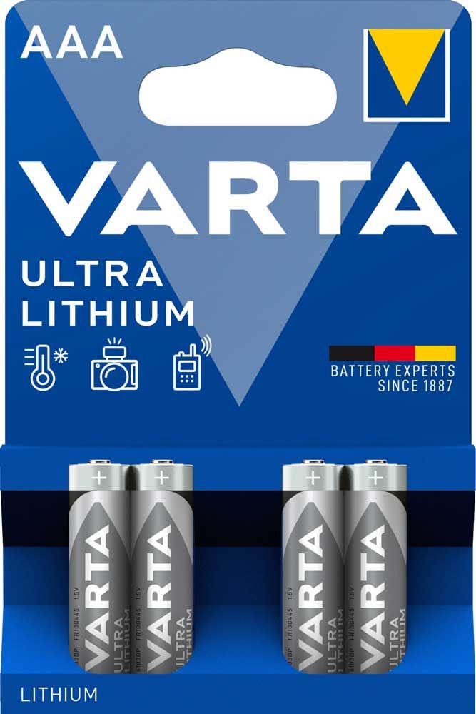 Batt of Ultra lithium aaa krt a 4